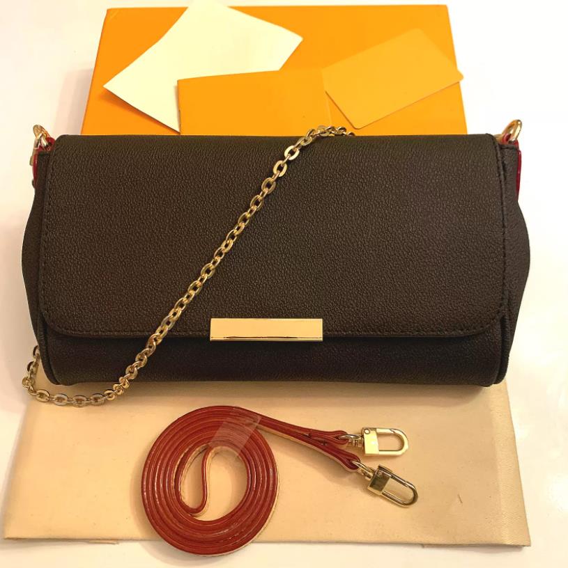 

Tote Famous bag M0nogram Genuine Leather Luxury designer Handbag Women Crossbody Shoulder Bags M40718 favorite purse mm real Purses, 01 brown+flower