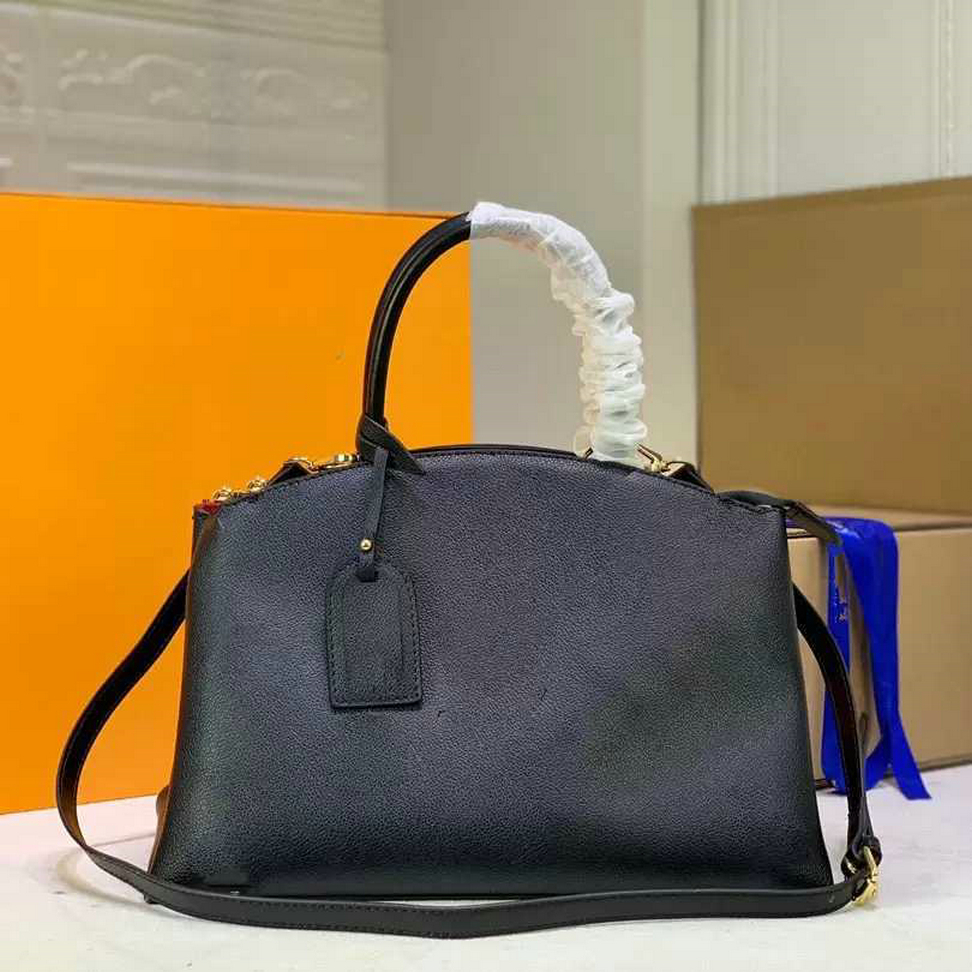 

Cowhide Black Emboss Petit Grand Palais Totes Designer Luxury Handbags Women Shoulder Crossbody Bag Clutchs Lady Purses Messenger Bag, Bubble paper package