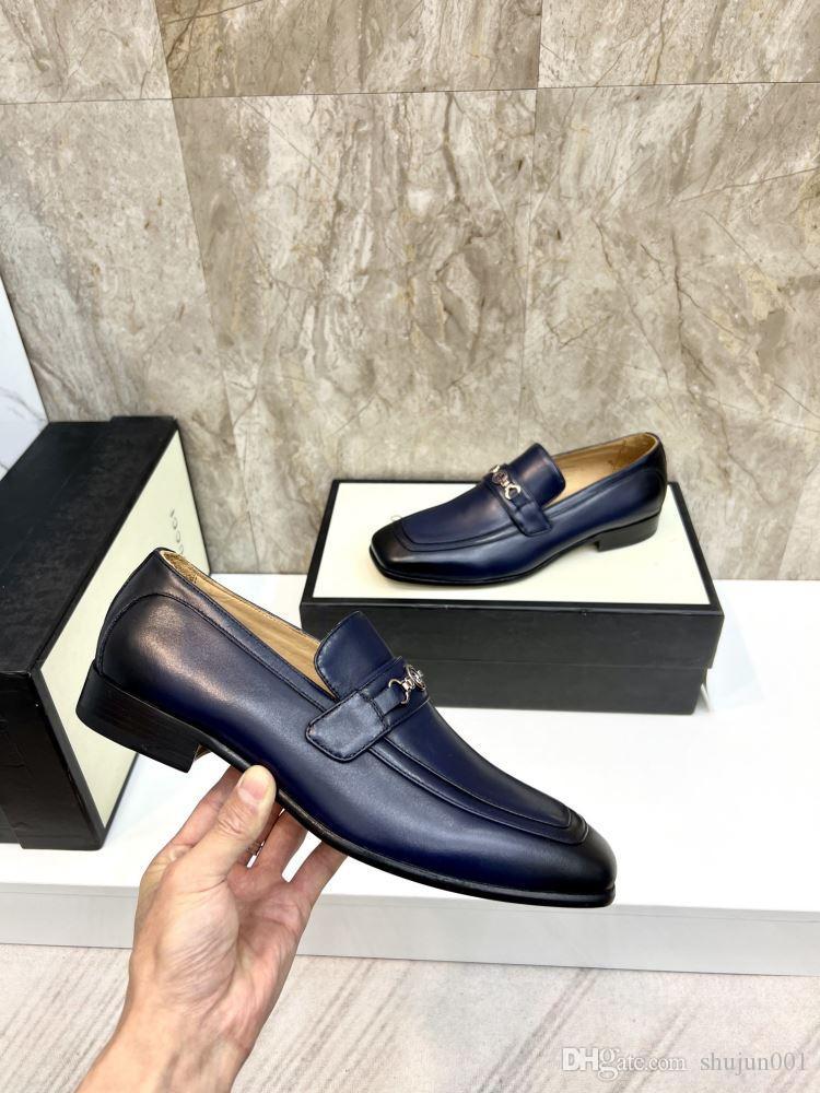 

Original Luxury Brand Men's Dress Shoes Designer Snake Man Oxford Shoes Casual Business Orignal Men Pointed Mens Dresses Boat Shoe A2, #02