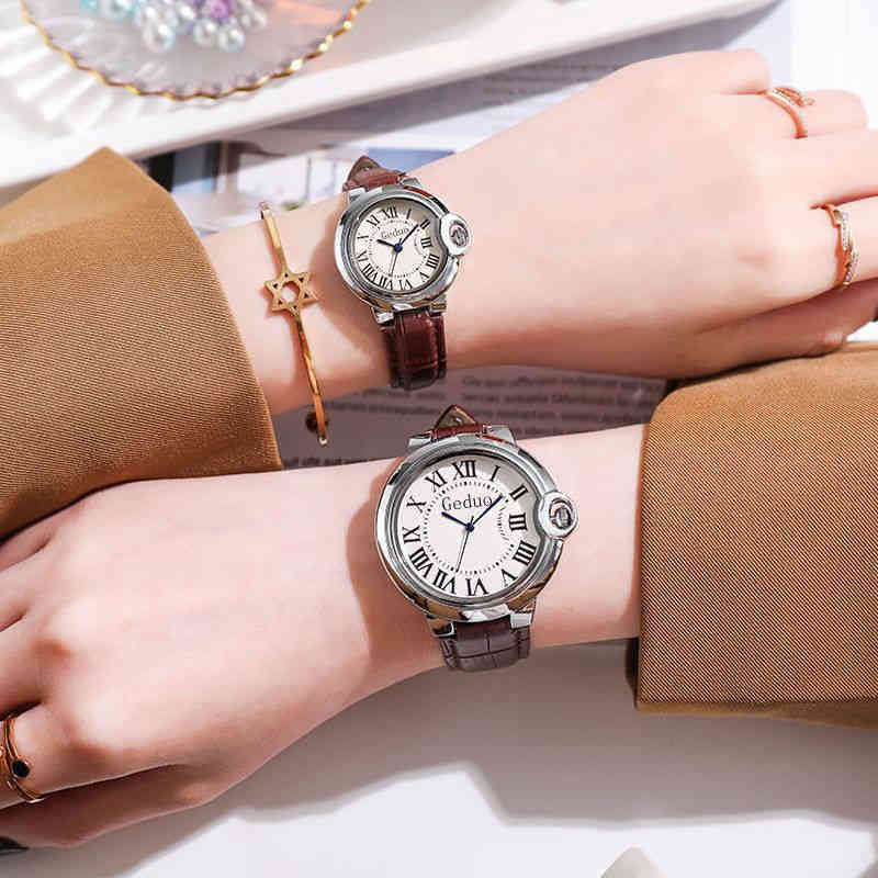 Ballon Bleu women's watch Classic European and American style white balloon fashion leisure temperament student men women simple quartz