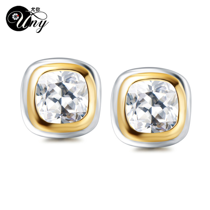 

UNY Earring Antique Women Jewelry s Two color plating Zircon inlaid Vintage Designer Inspired David s Gift 220716
