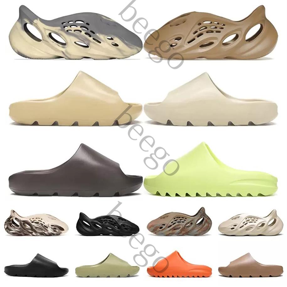 

foam runner runners sandals women men ochre stone sage sand Mx sand Mineral blue vermilion slides slippers bone resin desert arara293G, Bubble bag + shoe box