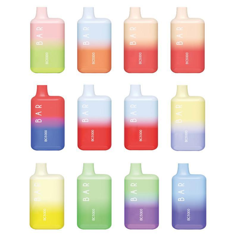 

ElfBars BC5000 Disposable Vape Pen Mesh Coil 12 Colors E Cigarettes Kit 5000 Puffs 13ml 650mAh Rechargeable 5%Electronic Cigarettes