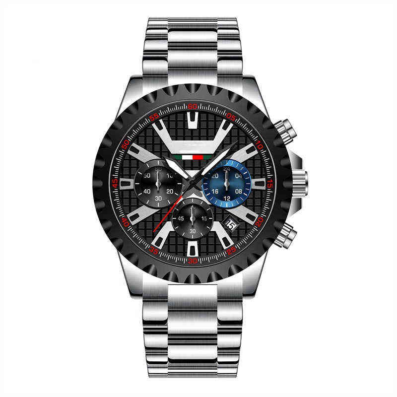 

huiya06 automaitc watch Grade Marine Dial Automatic Mechanical Galaxy Sea Wolf Steel Watch