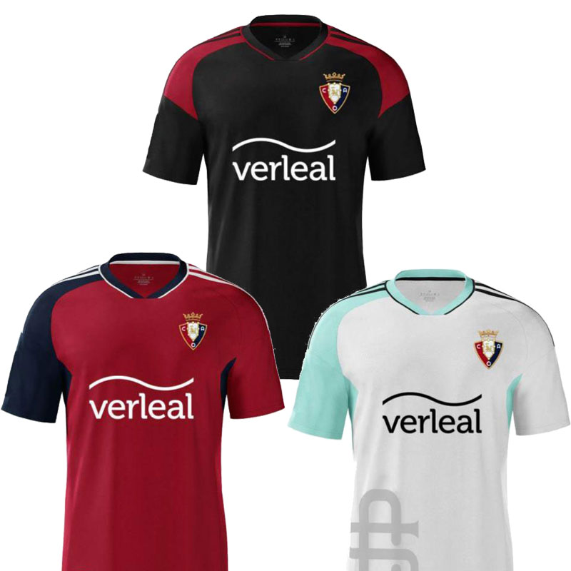 

22 23 OSASUNA soccer jersey home DAVID GARCiA CHIMY aVILA CAMISETA EQUIPACIoN ADULTO 2022 2023 TORRES MONCAYOLA MANU SANCHEZ home away 3rd Football shirt men kids Kit