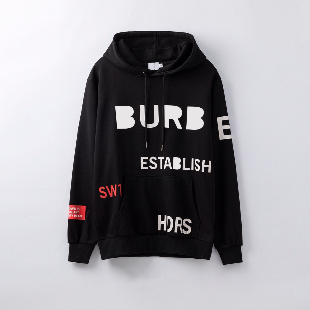

Designer men's hoodie pullover sweatshirt loose hoodie long sleeved hoodies, Black