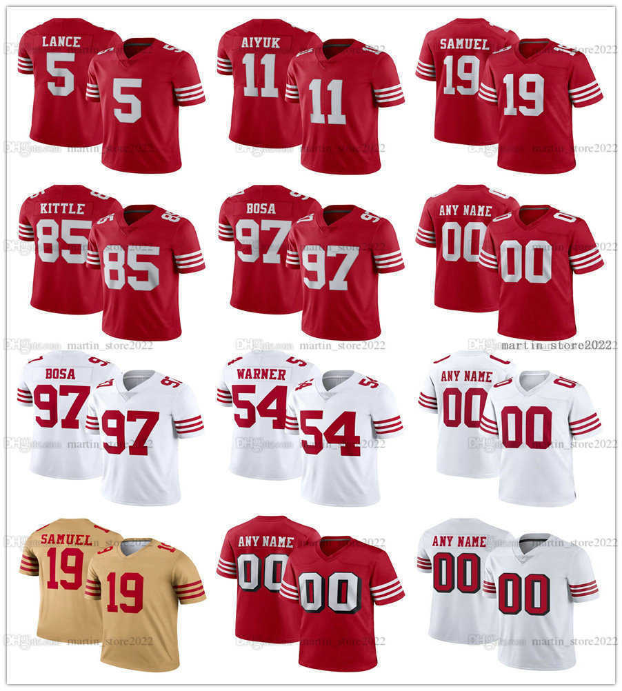 

Tayler Hawkins Jerseys Football Josh Hokit Ka'dar Hollman Tanner Hudson Talanoa Hufanga Maurice Hurst Kerry Hyder Jr. Jauan Jennings Dontae, Red