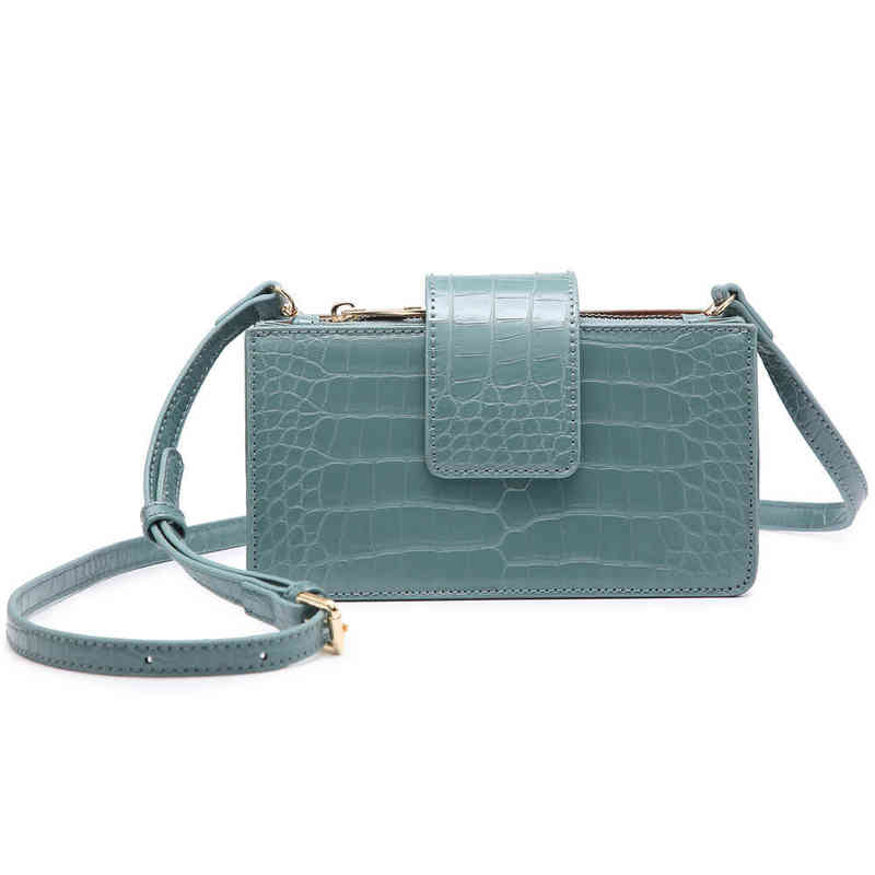 

Women's Bag Autumn and Winter Pattern Multi Compartment Small Square Fashion High-grade Texture Foreign Style Single, Black