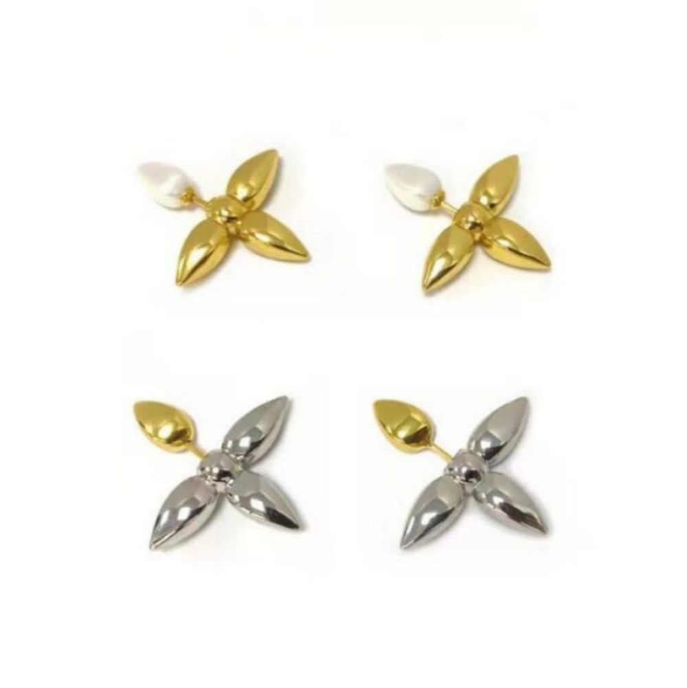 

2022 Designer Silver Stud Earrings For Women Green Pendant Hoop Earring Luxurys Designers Unome 18K gold Letter Ears Stud Earrings High Quality AAA+ BB1281