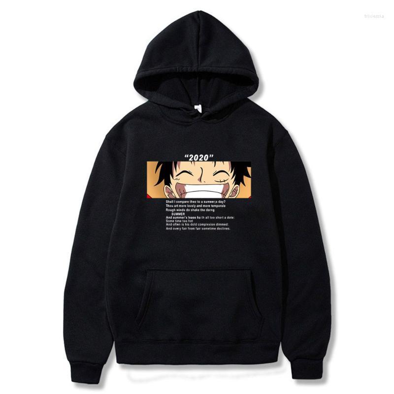 

Men' Hoodies & Sweatshirts Harajuku Japan Anime ONE PIECE Pattern Hoodie Kawaii Luffy Male Hoody Sweatshirt Men Women Casual Loose Sportswe, Khaki