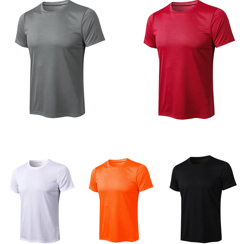 

lu men's loose sports yoga outfit short sleeved fitness running basketball training round neck T-shirt quick-drying breathable short sleeve, I need look other product picture
