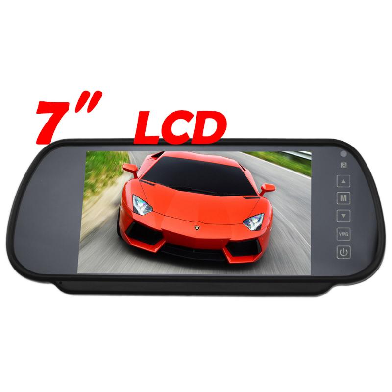 

Car Video Inch Rearview Monitor 1024 600RGB TFT- LCD Widescreen 2-Channel Input With Touch ButtonCar