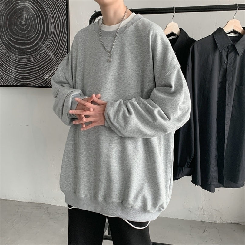 

Men Hoodies Black White Hip Hop Punk Pullover Streetwear Casual Fashion Clothes Mens Oversized Korean Harajuku men clothing 220402, 11