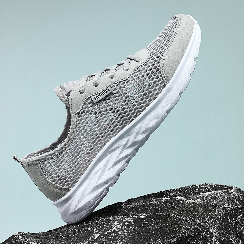 

Men Shoes Autumn Soft Loafers Lazy Shoes Lightweight Cheap Mesh Casual Shoes Men Sneakers Tenis Masculino Zapatillas Hombre 0613, Black