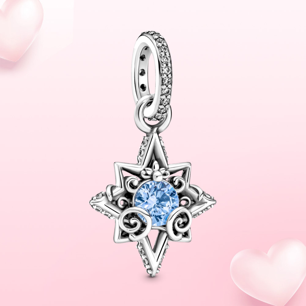 

925 Silver charm Cinderella car Dangle charm pendant Original Fit Pandora Necklace for women