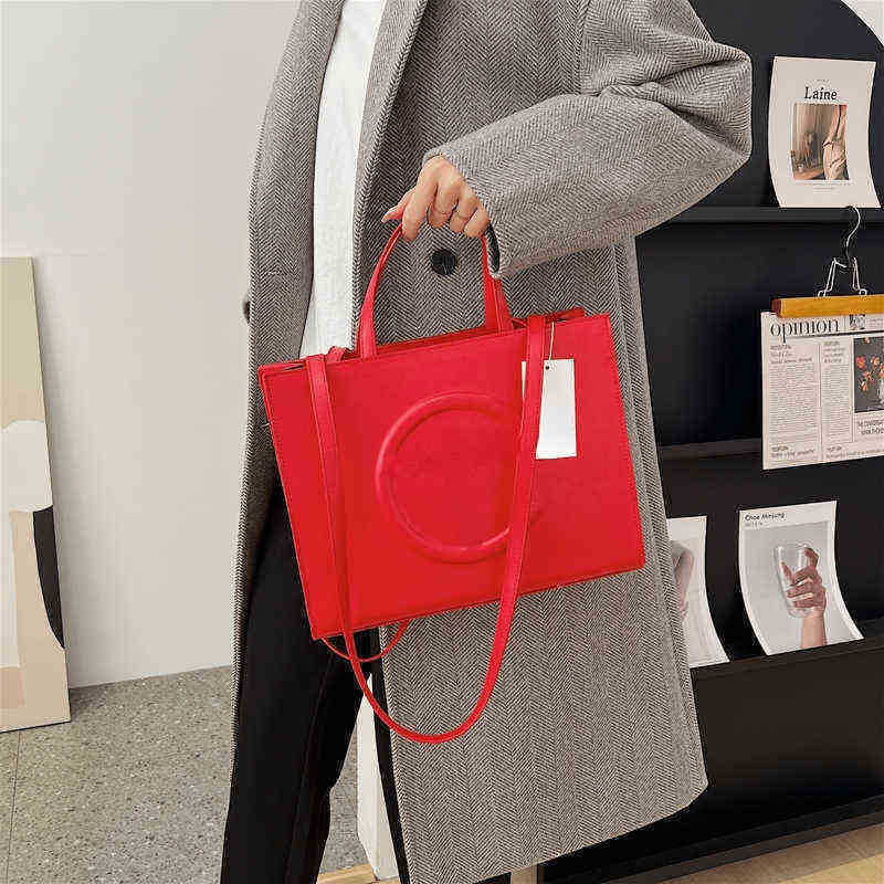 

Shoulder Bags Bolso Marca Moda Para Mujer Bandolera Hombro Popular Cuero Pu Lujo Cuadrados Compras Celebridades Zipper 1215, Rose red