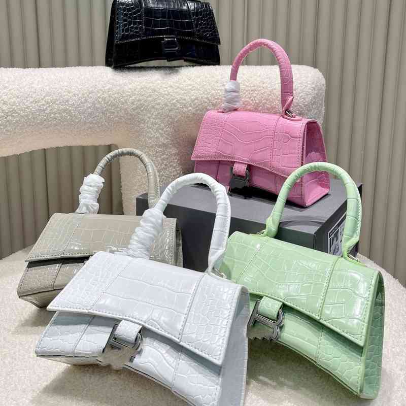 

balencaigass hourglass handbags Hourglass moon Bag Messenger Handbag size s large 23cm / XS SMALL 19cm zly BX7Z zly, White