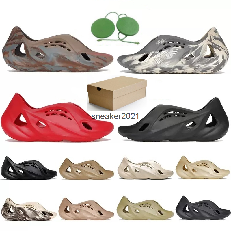 

With Designer Sandals men women slipper Foam onyx RNNR ochre desert sand moon cream grey luxury beach shoes mens slides black ararat, 10