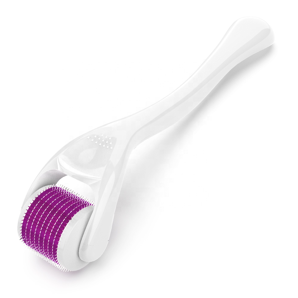 

DRS540 Derma Roller Microneedle (purple roller+white handle)