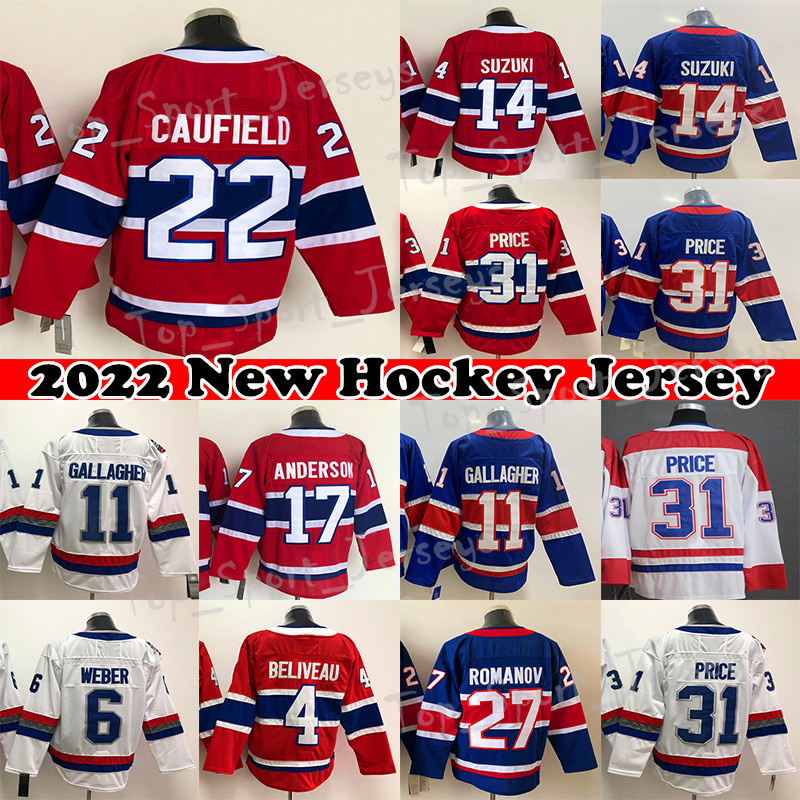 

Montreal''Canadiens'' hockey jersey 22 Cole Caufield 14 Nick Suzuki 31 Carey Price 11 Brendan Gallagher 17 Josh Anderson Men Youth Women jerseys, Blue reverse retro youth(kids)
