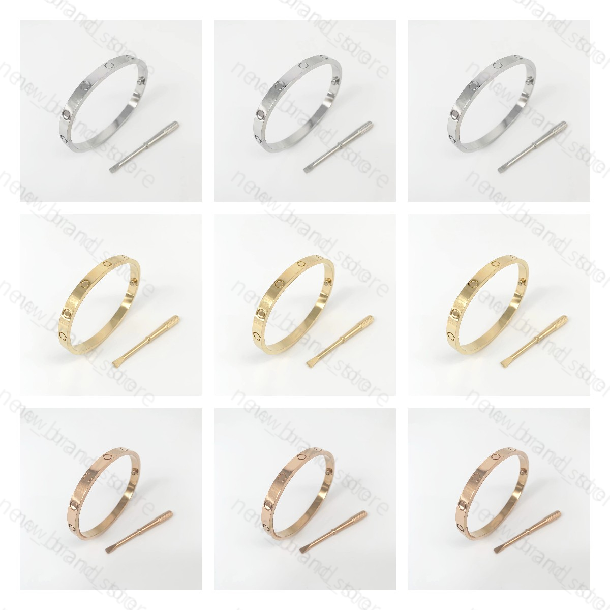 

TOP quality Designer bracelet Bangles High Stainless steel gold buckle women and men bracelets designer jewelry