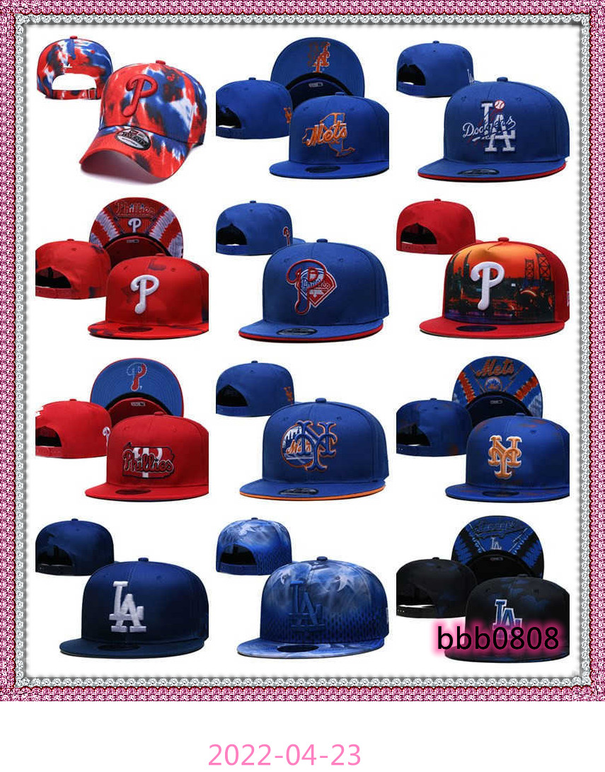 

Snapbacks New York''Mets''Sports Caps Los Angeles''Dodgers''hats Philadelphia''Phillies''Baseball Cap Adjustable Fit Hat