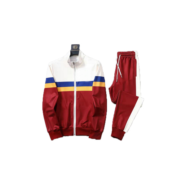 sweat suits mens Designer Sportswear Men's Tracksuits set Jacket Varsity Suit Fashion Side sweatsuits Stripes Women's Couple Casual Slim F