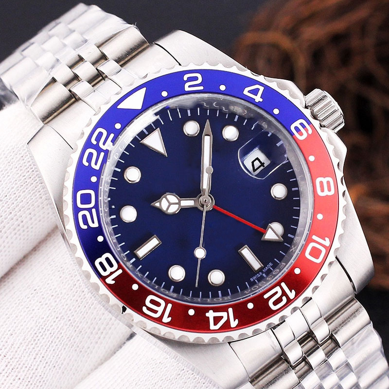 

Designer Mens Watch Automatic Mechanical Business Swimming Watch with Case Stainless Steel Waterproof Luminous Classic Fashion Multicolor de luxe gift, Tool
