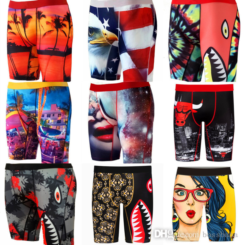 

Quick Drying Elastic Beach Underwear Summer Men Boy Boxers Briefs 2xl Plus Size Man Shorts Pants Sport Breathable Desinger Vendor Underwear, 03
