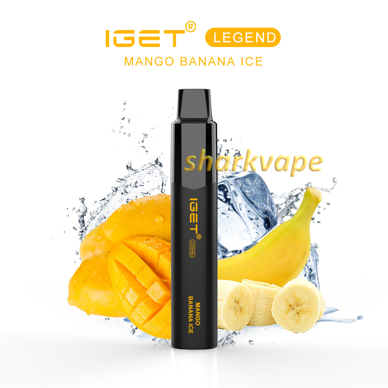 

100% Authentic IGET Legend 4000 Puffs Shipped From Australia original update version of iget king Vape Pen E-cigarette disposable vapes VS Bar