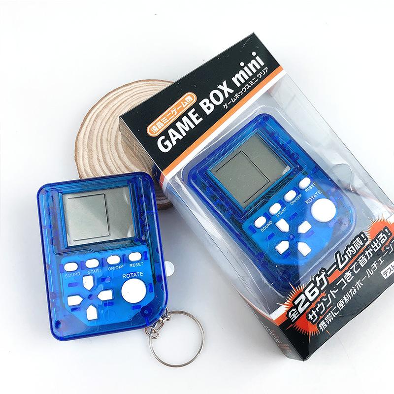 

Mini Keychain Pendant Game Tetris Game Toy Exquisite Gift Packaging Toys Children handheld game console