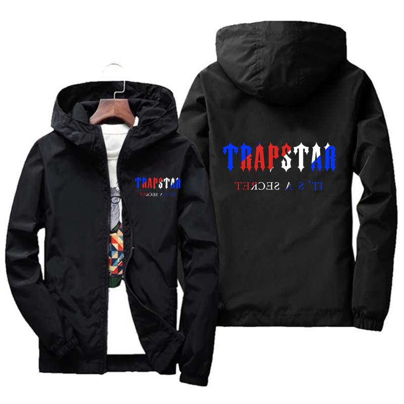 

Men' Hoodies & Sweatshirts Spring Men' Jacket Street Windbreaker With Hood Zipper Thin Coat Sports Casual 7XLMen, 14