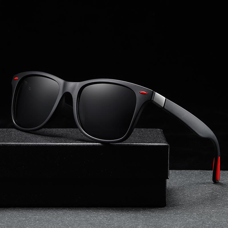 

Sunglasses Classic Men Polarized Brand Designer Outdoor Driving Square Plastic Male Sun Glasses UV400 Gafas De SolSunglasses