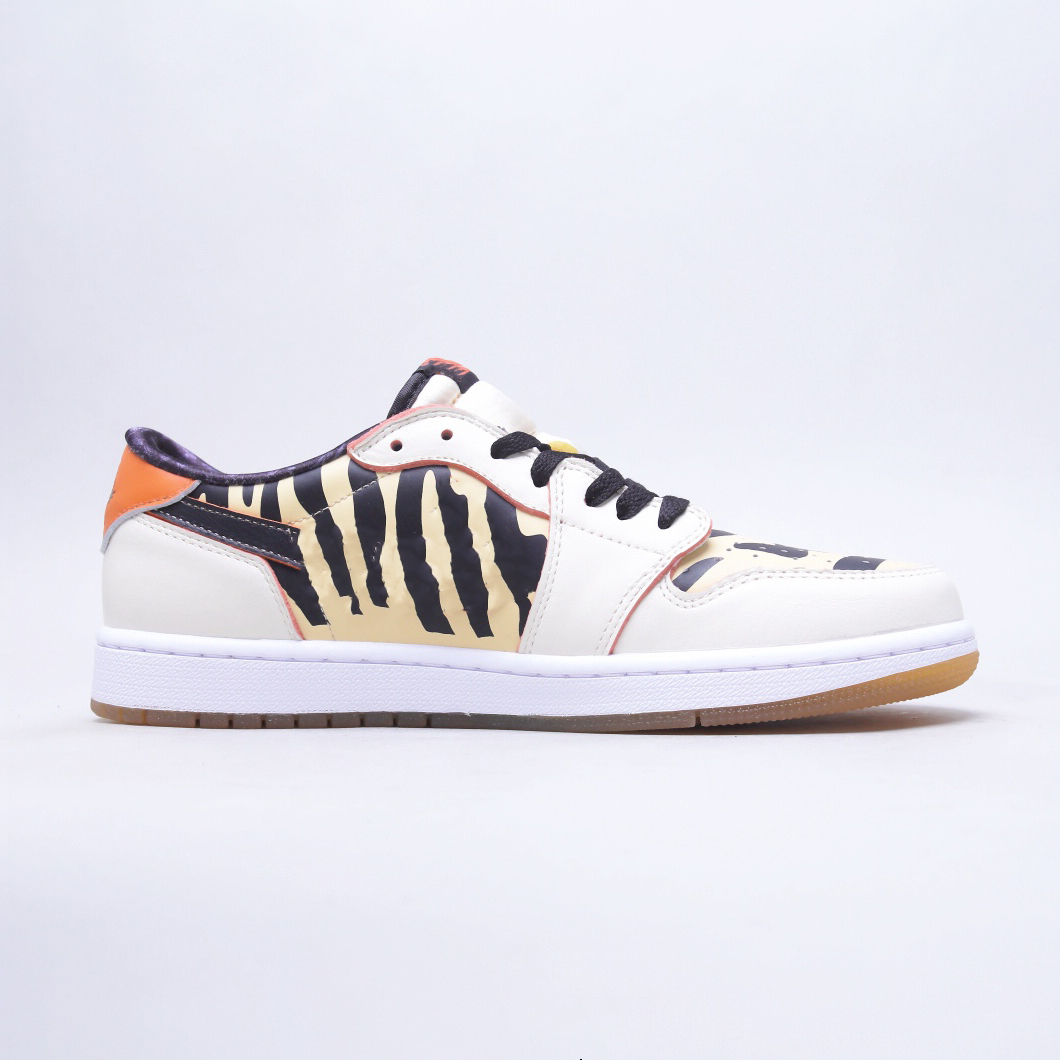 

Brand Shoes Jumpman 1 Tiger Low OG CNY Chinese Year Basketball Men Sneakers Women Outdoor Casual DH6932-100, Box