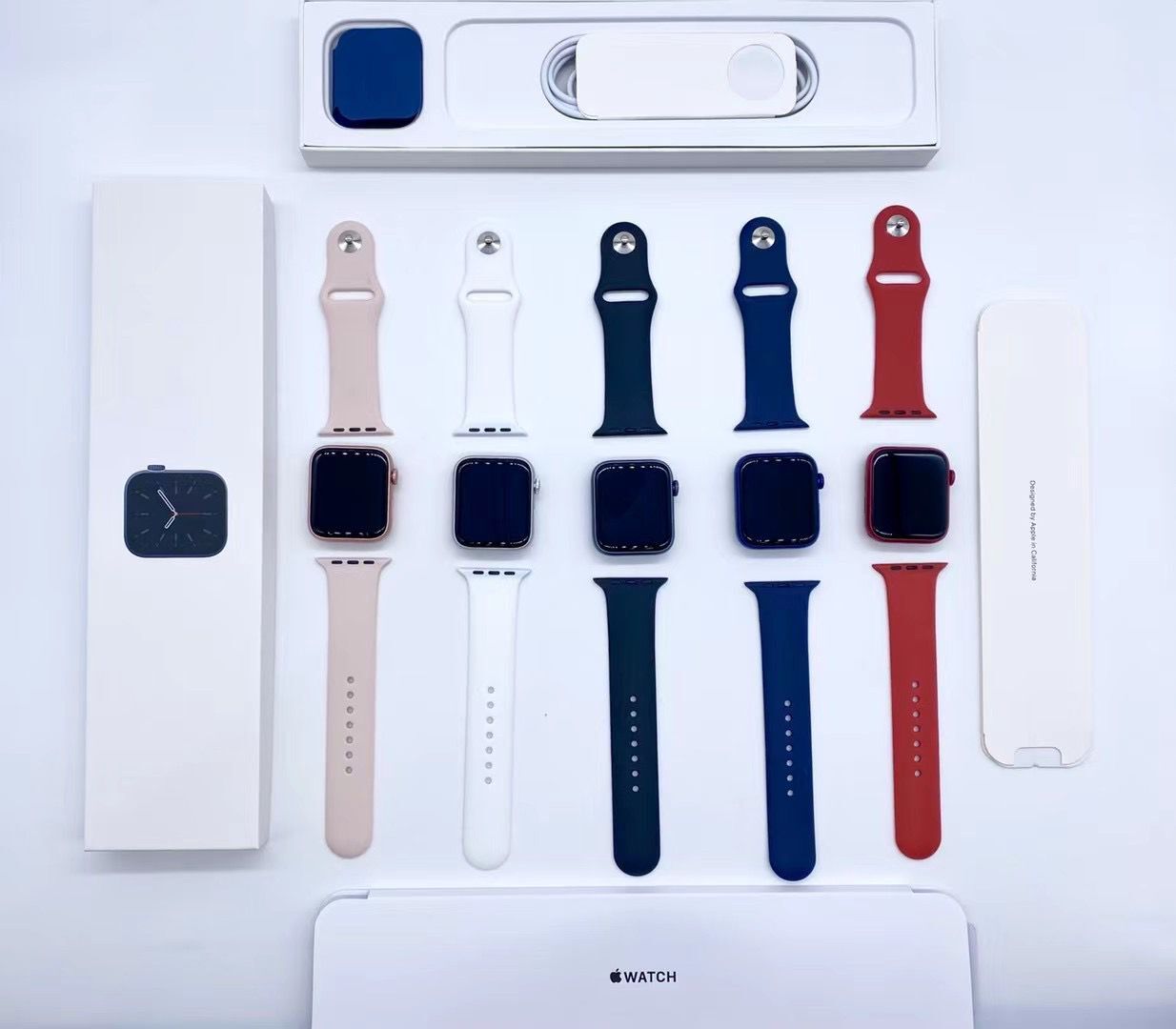 

Smart watches for apple 1:1 appearance Watch series 6 7 iWatch 7 iwo13 smart watch sport watch wireless charging with packaging box