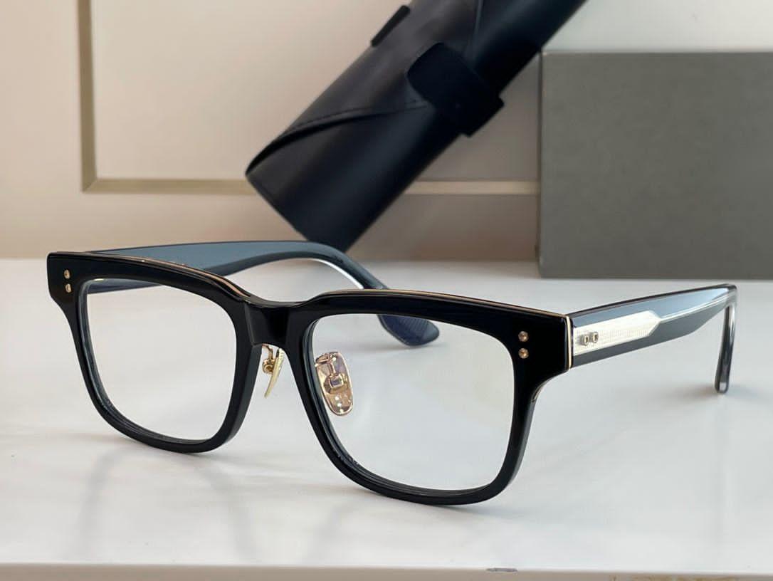 

Optical Eyeglasses For Men Women Retro 129 Style Anti-blue light lens Plate Full Frame With Box