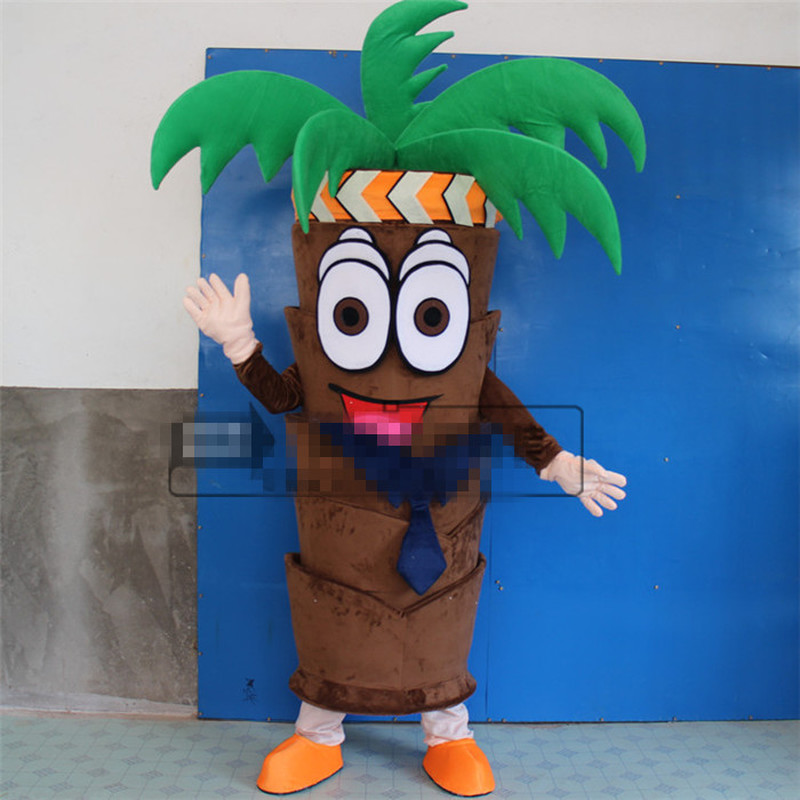 

Mascot doll costume Customed Coconut Tree Mascot Costume Suits Party Dress Outfits Clothing Carnival Halloween Xmas Easter Adults Ad Clothe, Default color