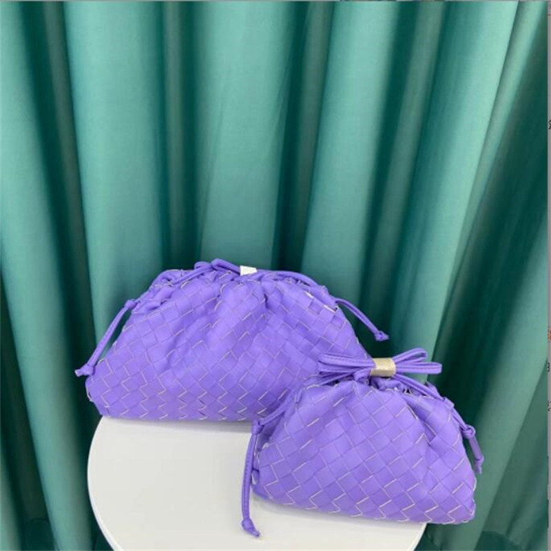 

Luxury Designer Woven Cloud Bag Genuine Leather Dumpling Bag Ladies 2022 Fashion Women Small Shoulder Bags Purses and Handbags, Dlive