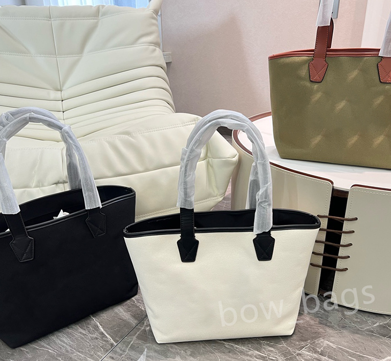 Shopping Bags Shoulder Bags Women Handbags Large Space Letters Canvas Tote All Match Top Quality Cotton Package Luxurys Fashion Crossbody Designe