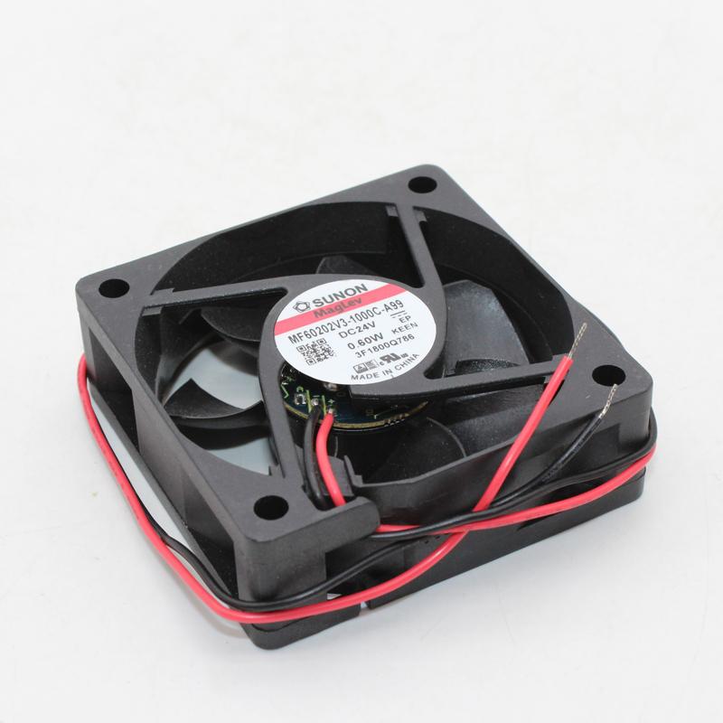 

Fans & Coolings Quiet 60mm 3D Printer Fan MF60202V3-1000C-A99 For Sunon 6020 24V 6cm Ultra-Quiet Cooling 60X60X20mmFans