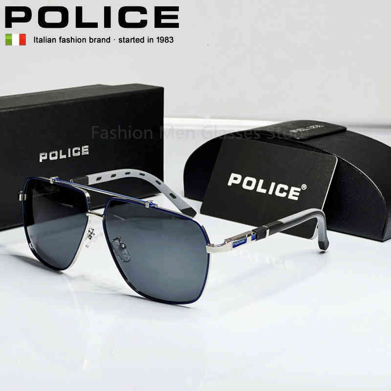 

Sunglasses Glasses Jewelry Luxury Brand Police Fashion Polarized Retro Sunglasses Men Designer Fishing Driving Pilot Male 6321