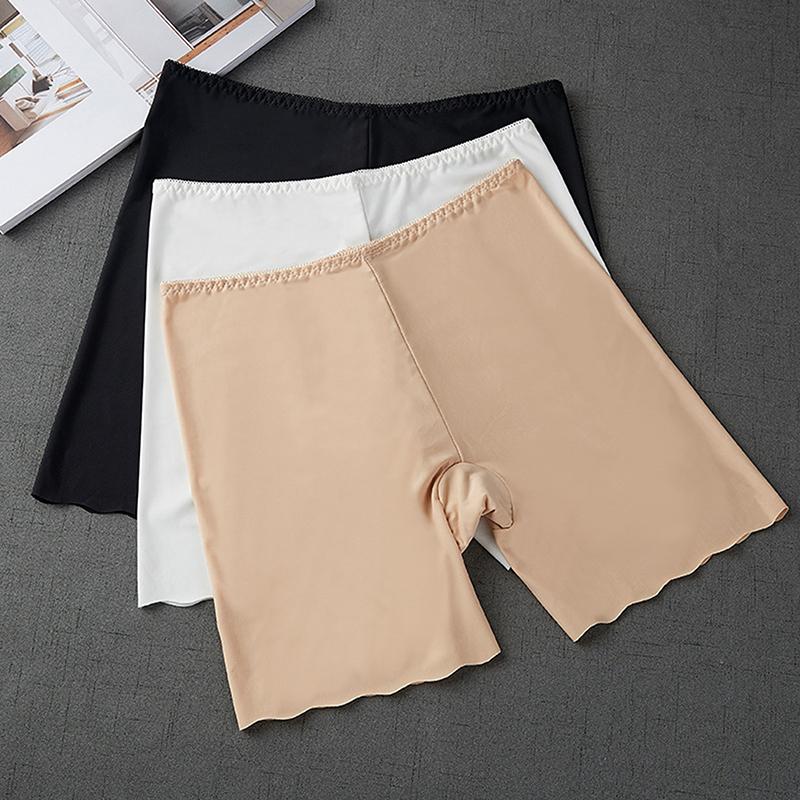 Women&#039;s Panties Women&#39;s Safety Shorts Pants Seamless Ice Silk Hollow Boxer Girls High Waist Slimming UnderwearWomen&#039;s-image-785031402