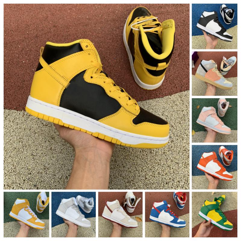 

Dunksb High Black White Casual Shoes Dunks Men Women Vast Grey UNC Pink Prime Syracuse Midnight Navy Varsity Purple Maize University Gold Designer trainers Sneakers, Bubble package bag