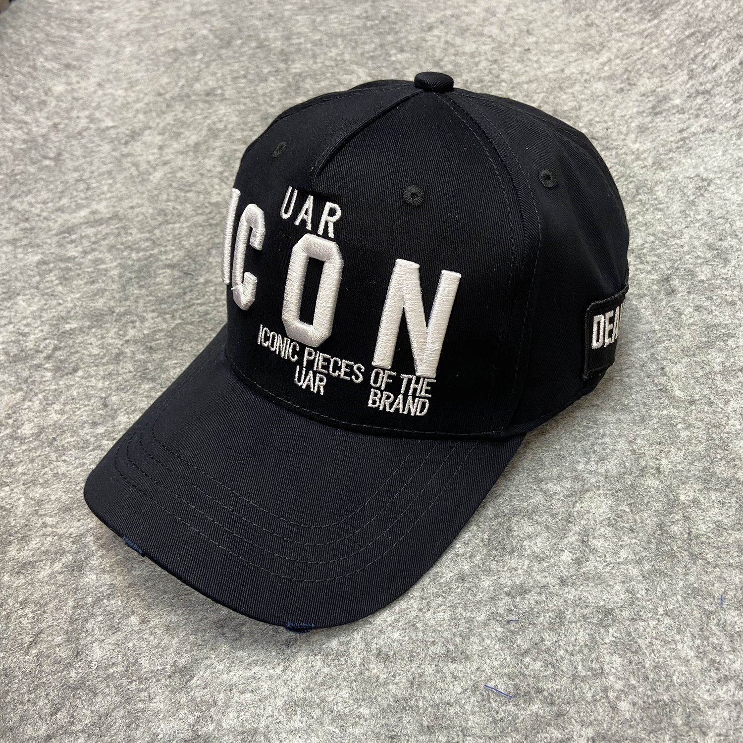 

DEAN & DAN Carten Designer Cap Dad Hats Baseball Cap For Men And Women Famous Brand Cotton Adjustable Sport Golf Curved Hat 12091, Black