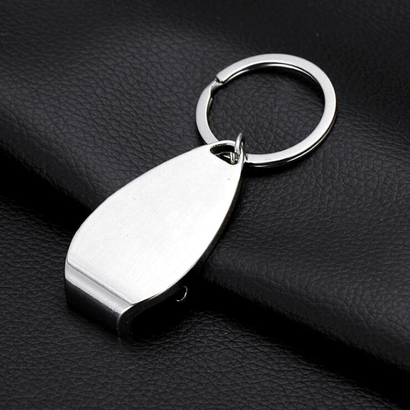 

Keychains Design Stainless Steel Material Bottle Opener Corkscrew Keychain Cap Lifter Car Accessory Chain Abrebotellas Tire-bouchonKeychains