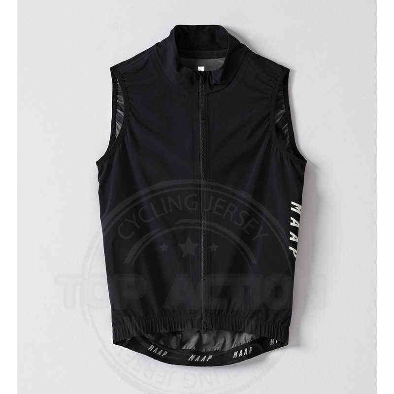 

2022 NEW MAAP bicycle wind vest cycling jersey sleeveless MTB mens lightweight windproof breathable mesh vests ciclismo hombre T220729