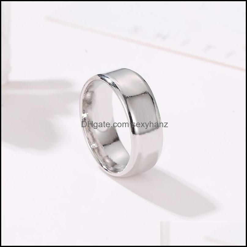 

Band Rings Wedding Ring For Men Women Luxury Color Couple Drop Delivery 2021 Jewelry Sexyhanz Dhovi
