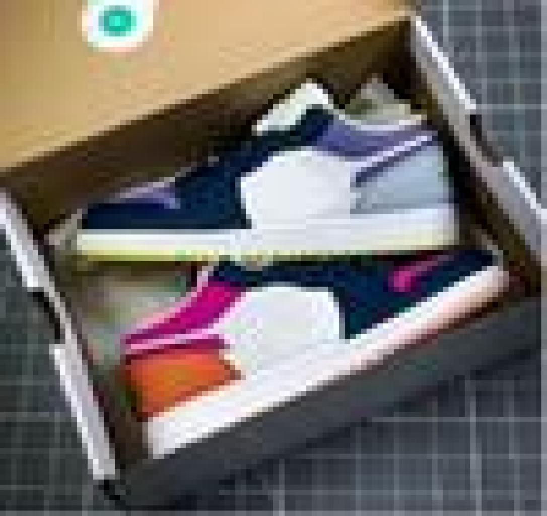 

Jumpman 1 Basketball shoes Low SE Magenta Purple Thunder Blue DJ4342400 Men039s Women039s Running shoes, Multi
