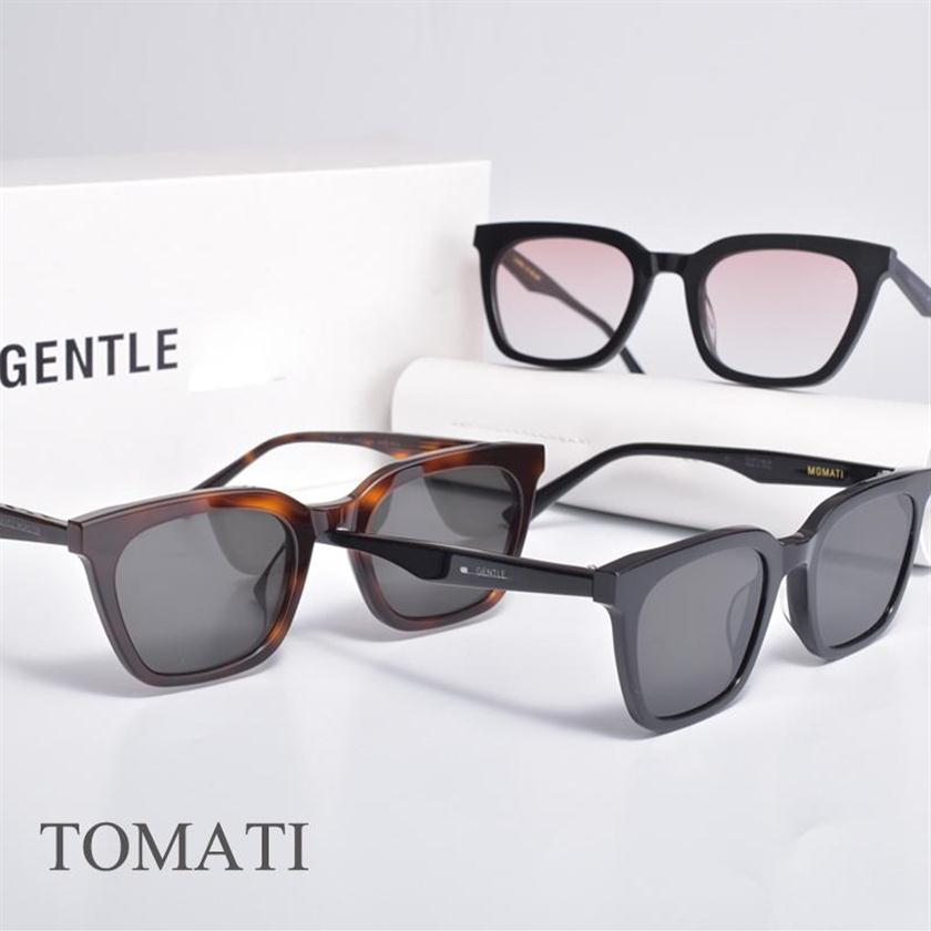 

Sunglasses 2021 Style Square Men Women Sunglassess Acetate Polarized UV400 GENLTE MOMATI Glasses316i