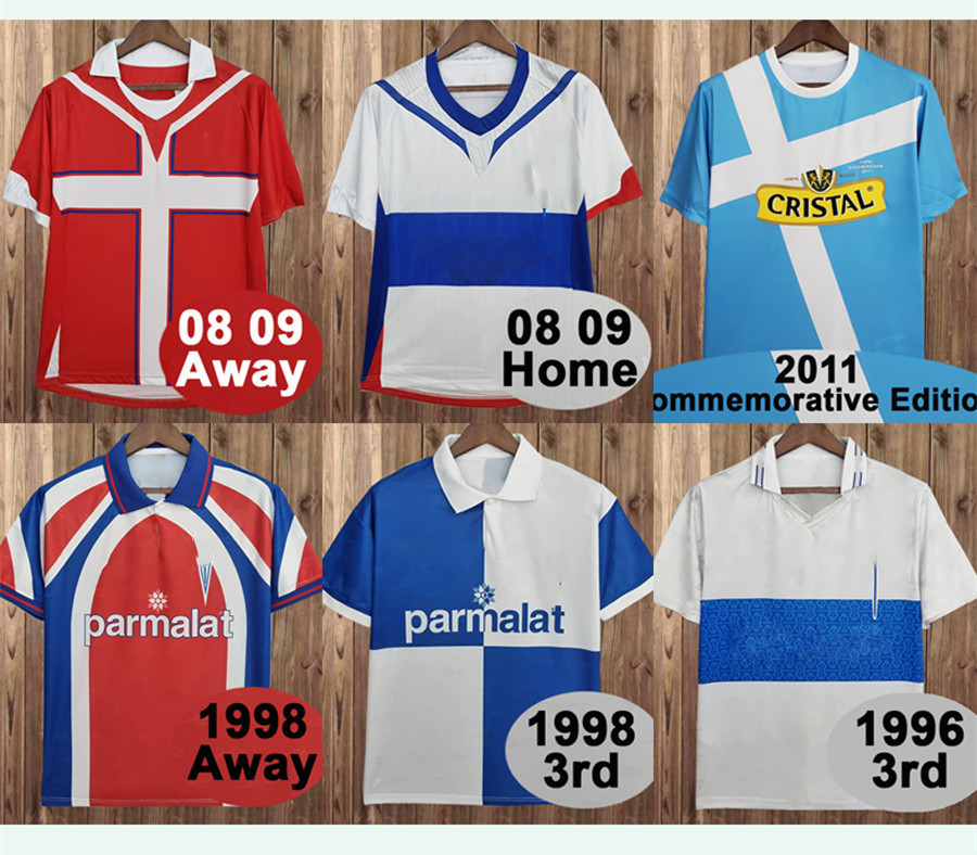 

1996 2008 09 Chile Universidad Catolica Católica Retro Soccer Jerseys F. GUTIERREZ MIER MIROSEVIC MENESES 2010 2011 Commemorative Edition Home Away, 1998 away